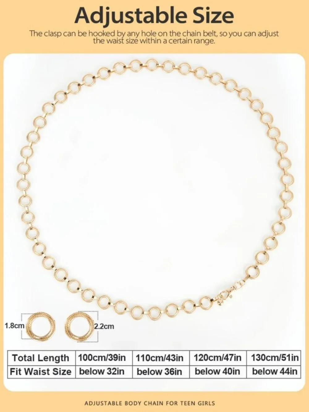Stylish Metal Chain Belt for Women | Multilayer Waist Accessory for Dresses